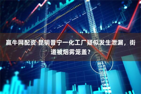 赢牛网配资 昆明晋宁一化工厂疑似发生泄漏，街道被烟雾笼盖？
